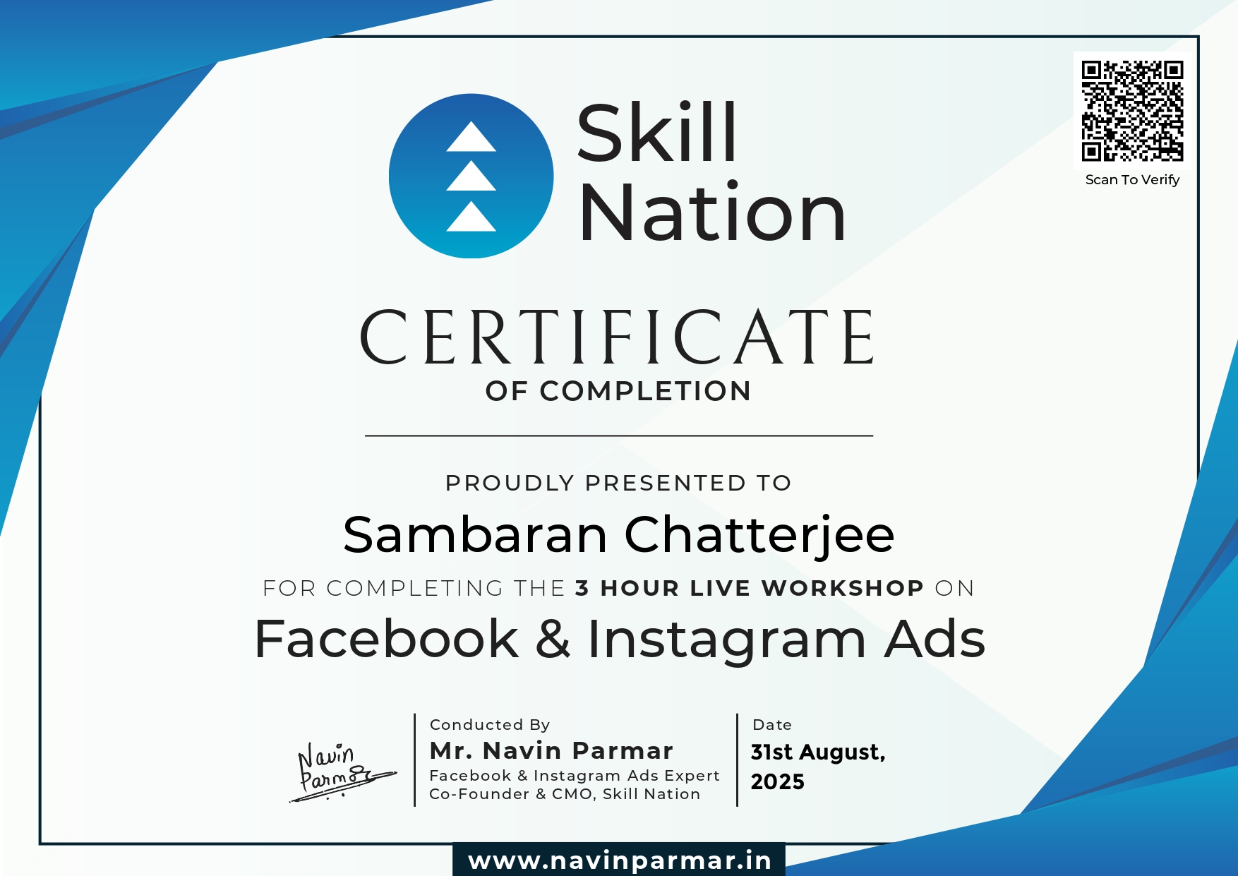 Facebook & Instagram Ads Workshop